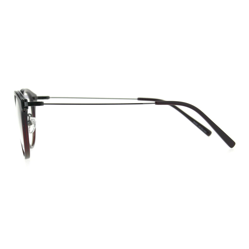 Premium Optical Quality Round Horned Rim Fashion Eyeglasses Frame