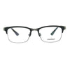 Optical Quality Metal Half Rim Narrow Rectangular Eyeglasses Frame