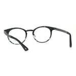 Optical Quality Round Horn Rim Minimal Designer Eyeglasses Frame