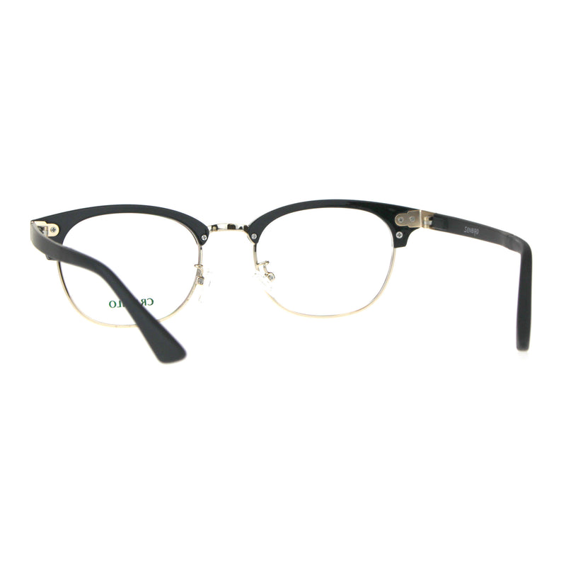 Premium Optical Quality Half Horned Rim Fashion Eyeglasses Frame