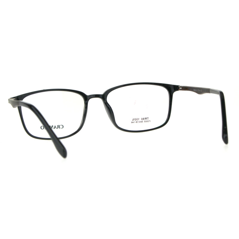 Premium Optical Quality TR90 Thin Plastic Rectangular Eyeglasses Frame