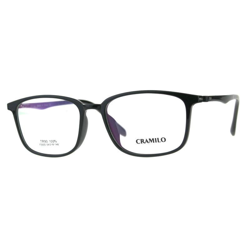 Premium Optical Quality TR90 Thin Plastic Rectangular Eyeglasses Frame