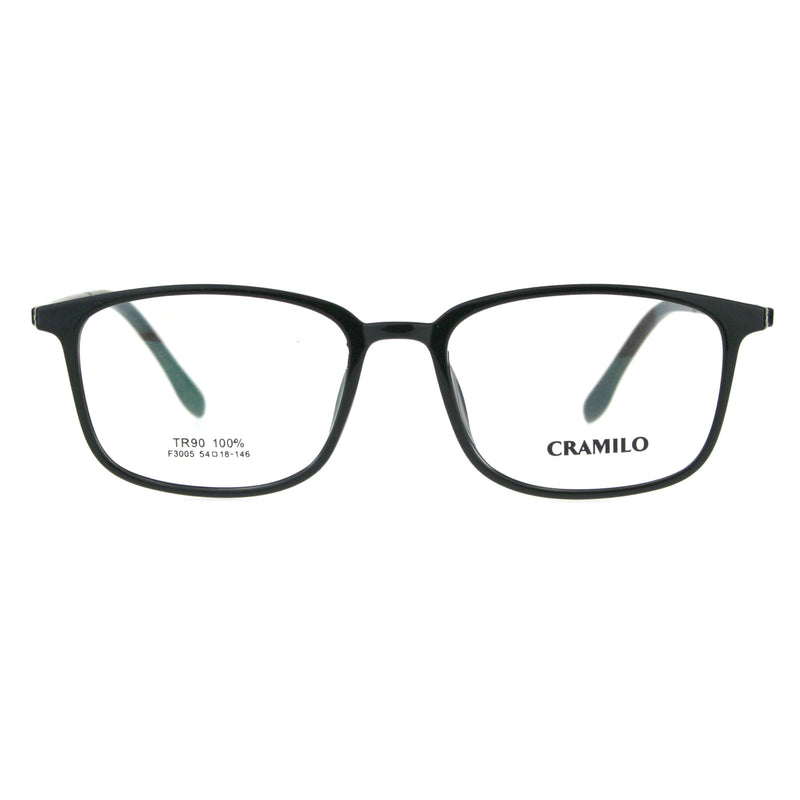 Premium Optical Quality TR90 Thin Plastic Rectangular Eyeglasses Frame