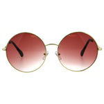 Classic Oversize Joplin Style Hippie Round Circle Lens Sunglasses