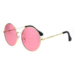 Classic Oversize Joplin Style Hippie Round Circle Lens Sunglasses