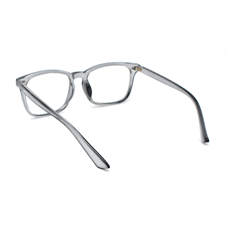 Thin Plastic Horn Rim UV Blue Light Computer Eye Protection Glasses