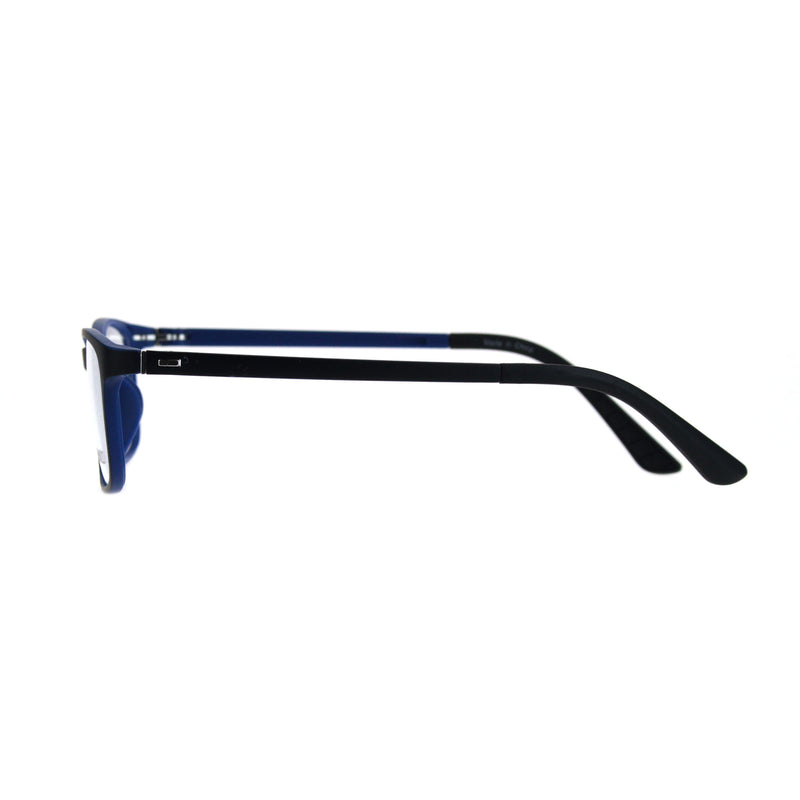 Classic Narrow Rectangular TR90 Thin Plastic Optical Eyeglasses Frame