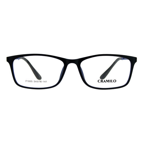 Narrow Rectangular Thin Plastic Optical Quality Eye Glasses Frame