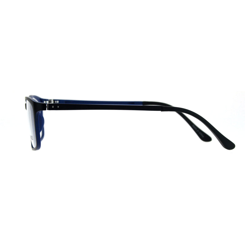 Narrow Rectangular Thin Plastic Optical Quality Eye Glasses Frame