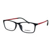 Narrow Rectangular Thin Plastic Optical Quality Eye Glasses Frame