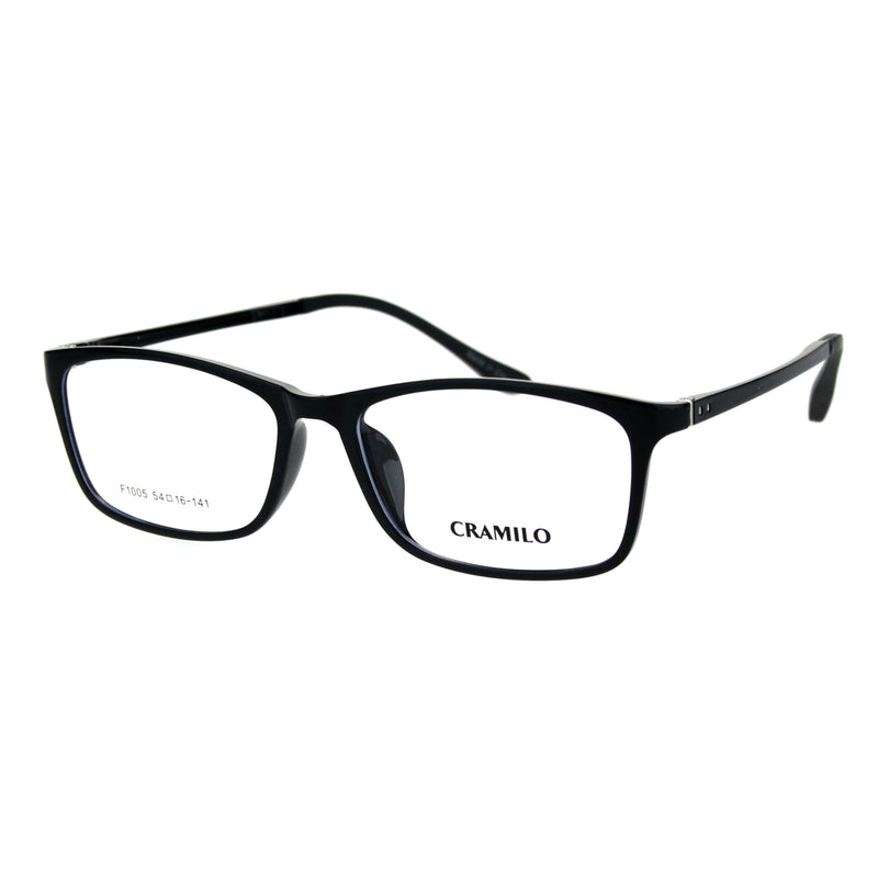 Narrow Rectangular Thin Plastic Optical Quality Eye Glasses Frame