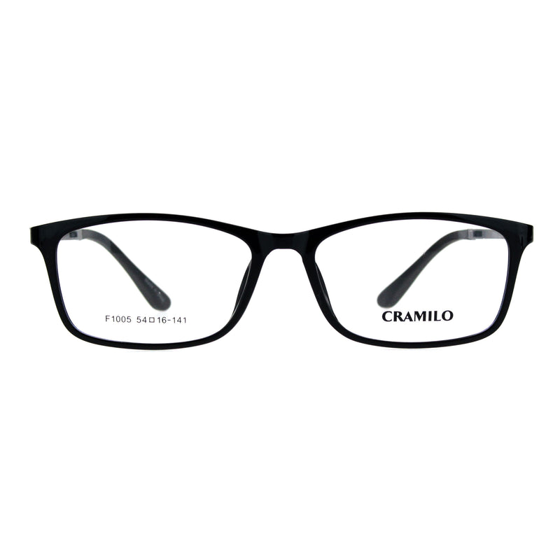 Narrow Rectangular Thin Plastic Optical Quality Eye Glasses Frame