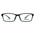 Classic 54mm Narrow Rectangular TR90 Plastic Optical Eyeglasses Frame