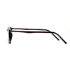 Mens 53mm TR90 Thin Plastic Horn Rim Optical Eyeglasses Frame