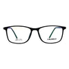 Mens 53mm TR90 Thin Plastic Horn Rim Optical Eyeglasses Frame