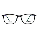 Mens 53mm TR90 Thin Plastic Horn Rim Optical Eyeglasses Frame