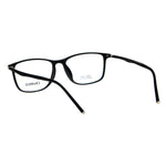 Mens 53mm TR90 Thin Plastic Horn Rim Optical Eyeglasses Frame