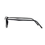Mens 53mm TR90 Thin Plastic Horn Rim Optical Eyeglasses Frame