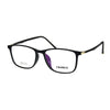 Mens 53mm TR90 Thin Plastic Horn Rim Optical Eyeglasses Frame