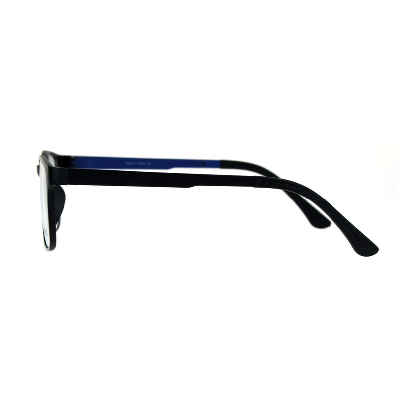 Mens Super Light Weight Indestructible TR90 Plastic Optical Eyeglasses Frame