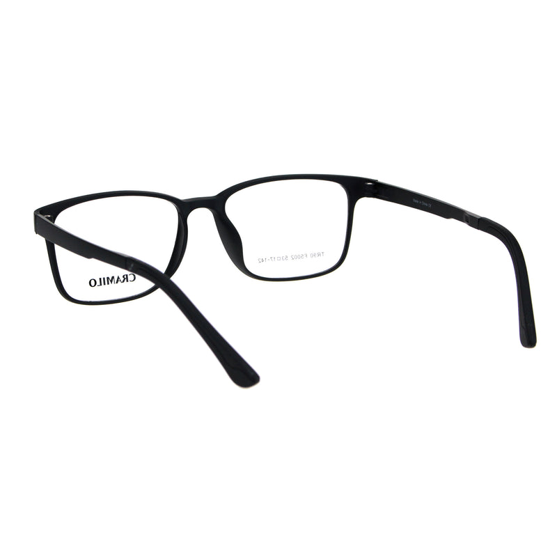 Mens Super Light Weight Indestructible TR90 Plastic Optical Eyeglasses Frame