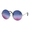 Classic Oversize Joplin Style Hippie Round Circle Lens Sunglasses