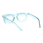 Unisex Heart Shape Cutout Lens Horn Rim Hipster Plastic Sunglasses