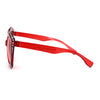 Kid Size Girls Bling Engrave Thick Plastic Butterfly Sunglasses