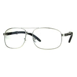 Mens Rectangular Art Nouveau Oversize OG Luxury Eye Glasses