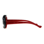 Childern Size Kitty Ear Whisker Flip Up Lens Girls Sunglasses