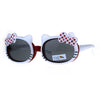 Childern Size Kitty Ear Whisker Flip Up Lens Girls Sunglasses