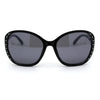 Child Size Girls Sparkling Engraving Plastic Butterfly Sunglasses