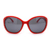 Child Size Girls Sparkling Engraving Plastic Butterfly Sunglasses