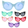 Girls Kitty Cat Ear Whisker Flower Cat Eye Kids Sunglasses