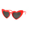 Girls Kid Size Plastic Love Heart Shape Cat Eye Sunglasses