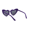 Girls Kid Size Plastic Love Heart Shape Cat Eye Sunglasses