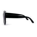 Girls Kid Size Thick Plastic Round Circle Lens Cat Eye Sunglasses