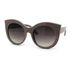 Girls Kid Size Thick Plastic Round Circle Lens Cat Eye Sunglasses
