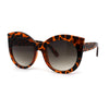 Girls Kid Size Thick Plastic Round Circle Lens Cat Eye Sunglasses