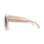 Girls Kid Size Thick Plastic Round Circle Lens Cat Eye Sunglasses