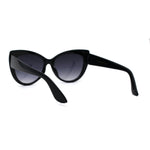 Girls Kid Size Thick Plastic Designer Style Large Cat Eye Sunglasses