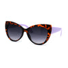 Girls Kid Size Thick Plastic Designer Style Large Cat Eye Sunglasses