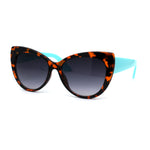 Girls Kid Size Thick Plastic Designer Style Large Cat Eye Sunglasses