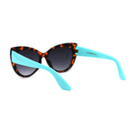 Girls Kid Size Thick Plastic Designer Style Large Cat Eye Sunglasses