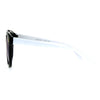 Kids Childern Size Color Mirror Plastic Retro Round Horned Rim Sunglasses