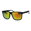 Locs Mens Hardcore Gangster Plastic Oversize Thin Plastic Horn Rim Sunglasses