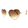 Metal Wire Rim Heart Shape Sunglasses (More Colors)