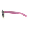 Girls Childern Size Horn Rim Glitter Bow Plastic Sunglasses