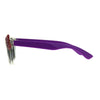 Girls Childern Size Horn Rim Glitter Bow Plastic Sunglasses