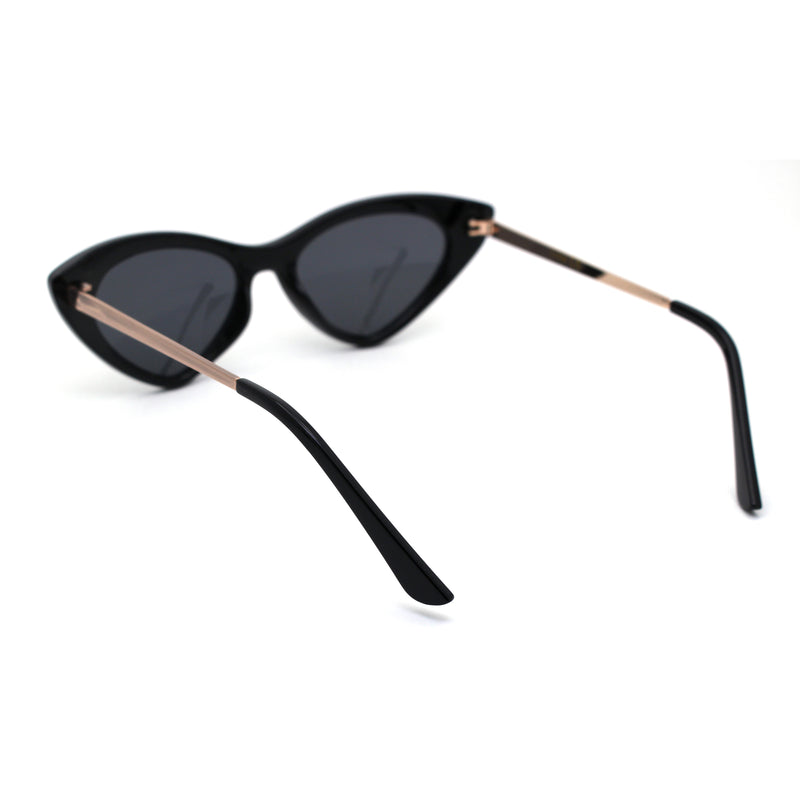 Womens Chic Classic 20s Mod Cat Eye Sunglasses